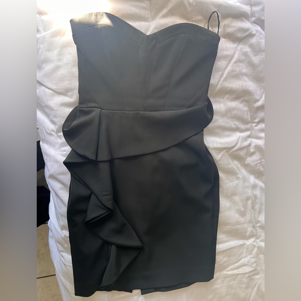 Bebe Mini Strapless Dress